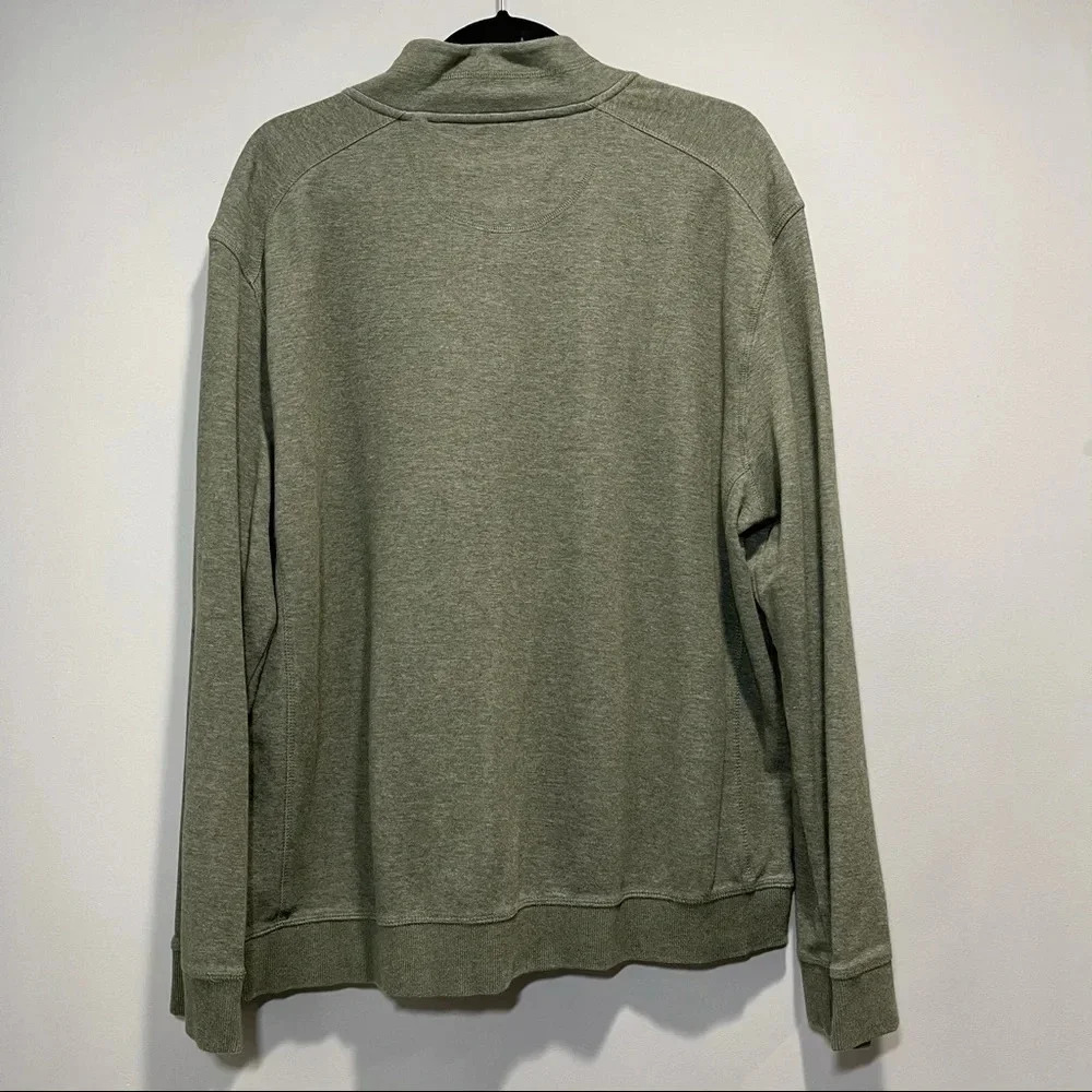 English Laundry Pull up  sweatshirt 1/4 zipper - Picture 3 of 10